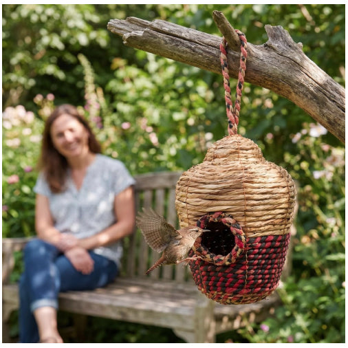 Cocoon Shaped Bird Nester