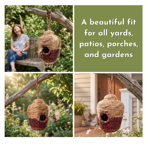 Cocoon Shaped Bird Nester