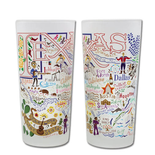 Catstudio Texas Drinking Glass