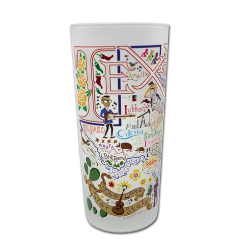 Catstudio Texas Drinking Glass