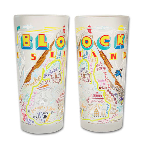 Catstudio Block Island Drinking Glass