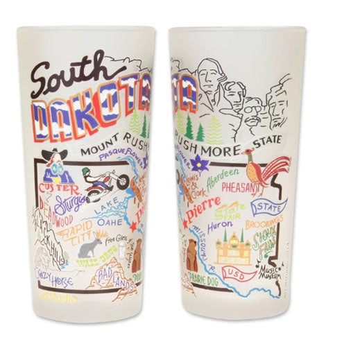 Catstudio South Dakota Drinking Glass