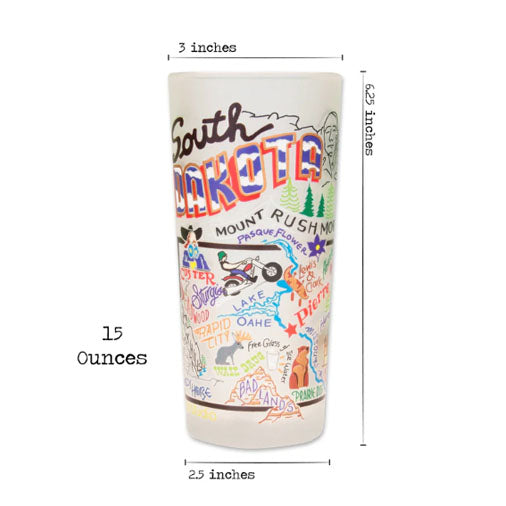 Catstudio South Dakota Drinking Glass