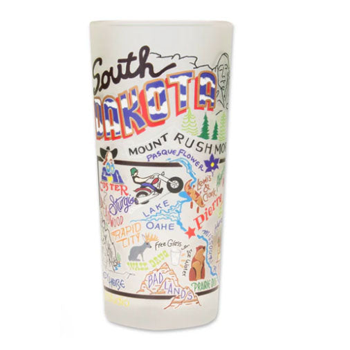 Catstudio South Dakota Drinking Glass