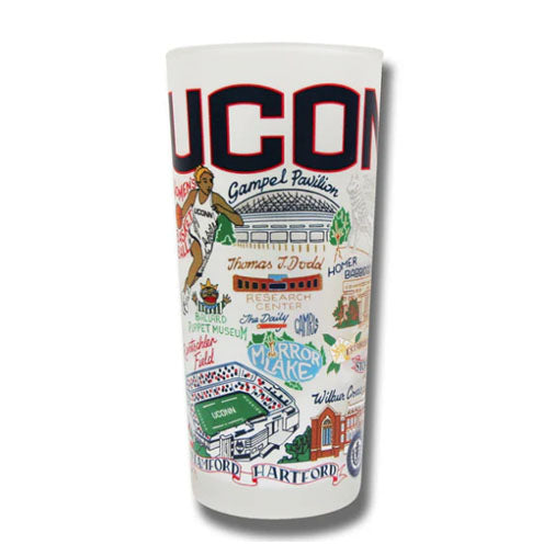 Catstudio UCONN Drinking Glass