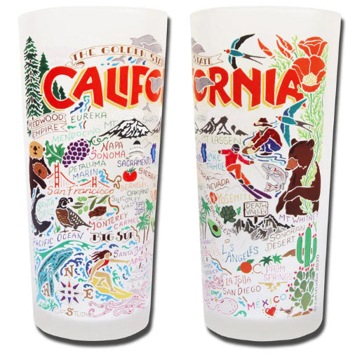 Catstudio California Drinking Glass