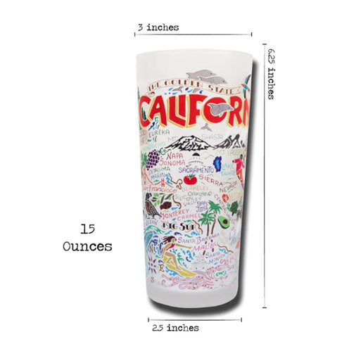 Catstudio California Drinking Glass