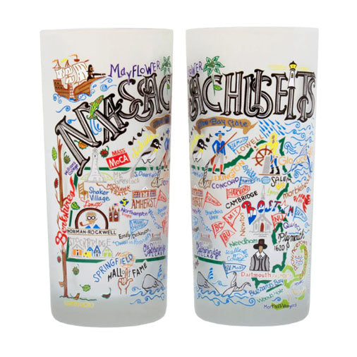 Catstudio Massachusetts Drinking Glass