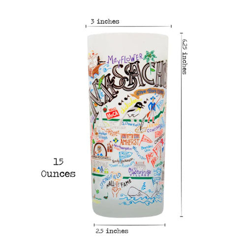 Catstudio Massachusetts Drinking Glass