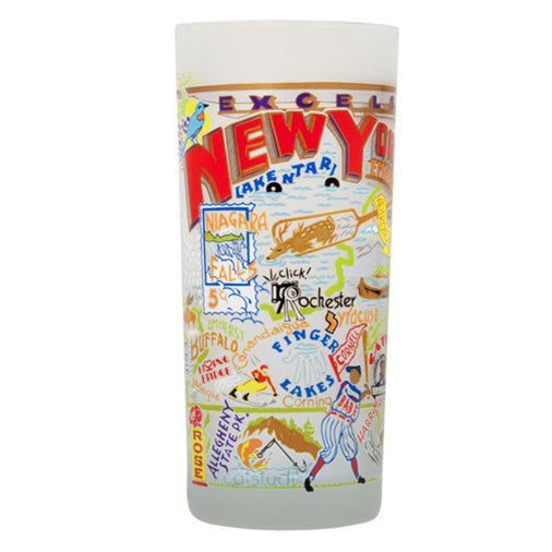 Catstudio New York State Drinking Glass