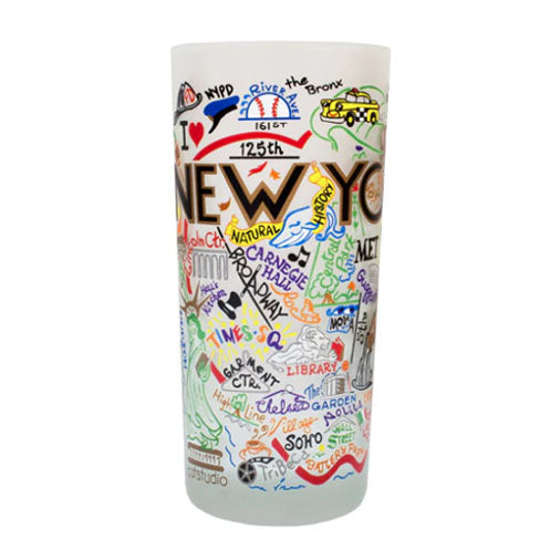Catstudio New York City Drinking Glass