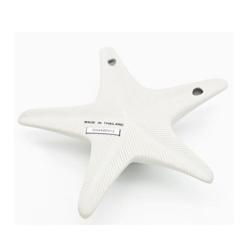 Porcelain Ceramic Starfish, White