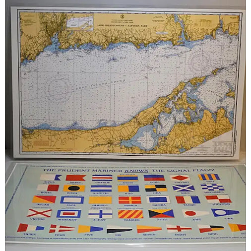 Eastern Long Island Sound Reversible Placemat