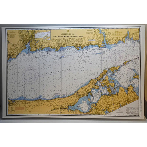 Eastern Long Island Sound Reversible Placemat