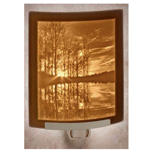 Lakeshore Sunset Night Light