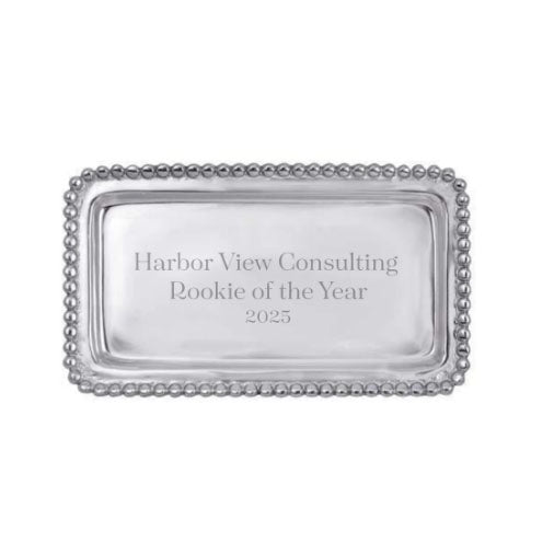 Mariposa Beaded Statement Tray