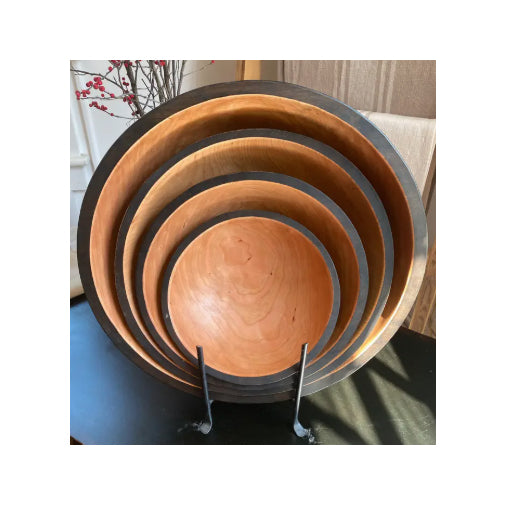 15" Cherry Two Toned Round Bowl