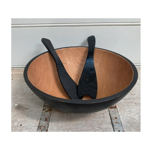 15" Cherry Two Toned Round Bowl