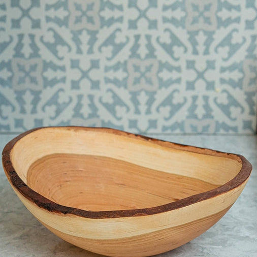 10" Cherry Oval Bowl