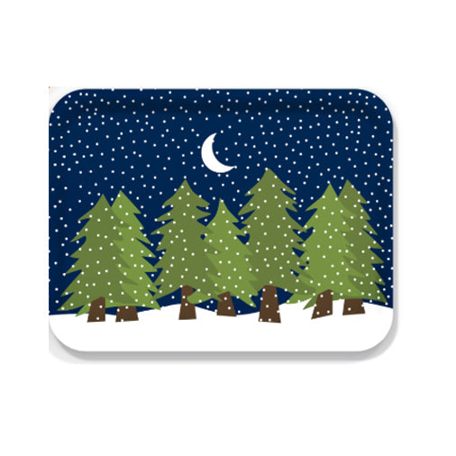 Midnight Snow Large Tray
