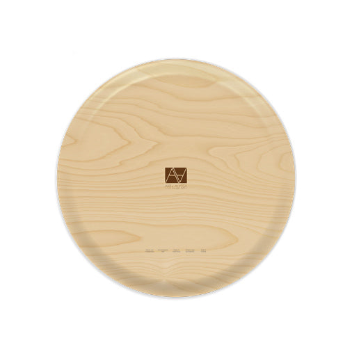 Cardinal Pair Round Tray