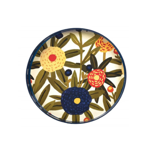 Harvest Sun Round Tray