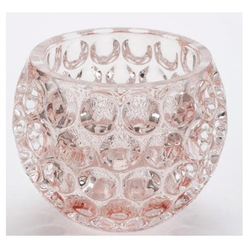 Dimpled Votive, Blush