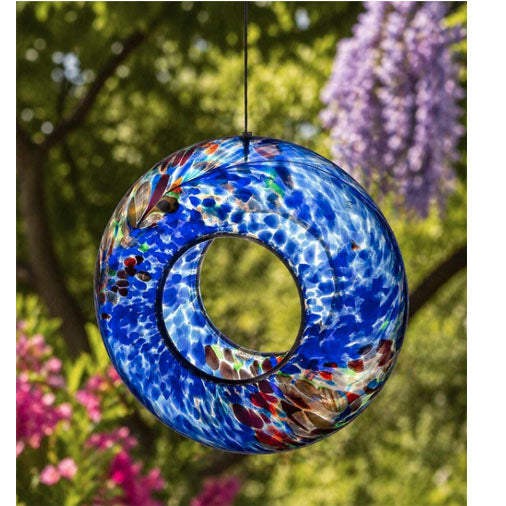 Hanging Bird Feeder - Blue