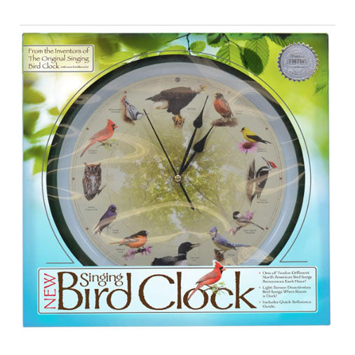 Limited Edition 20th Anniversary Singing Bird Clock
