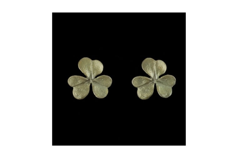 Michael Michaud - Small Clover Post Earrings