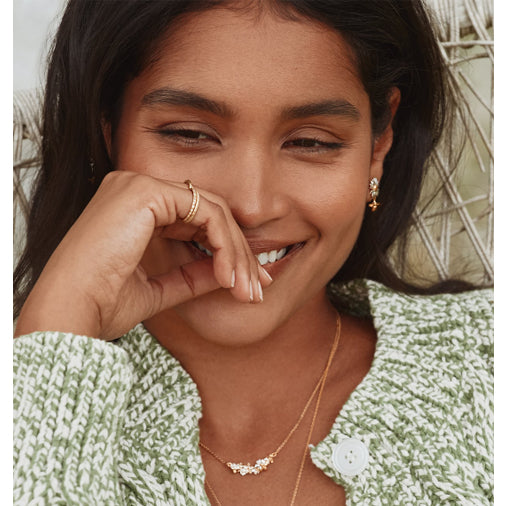 Alex Monroe - Garden Gathering Necklace with Itsy Bitsy Bee
