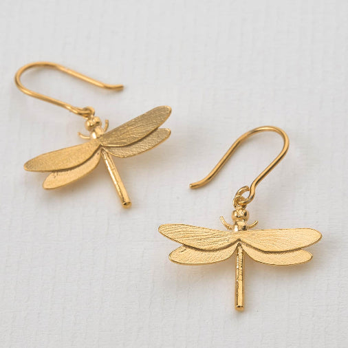 Alex Monroe - Dragonfly Hook Earrings
