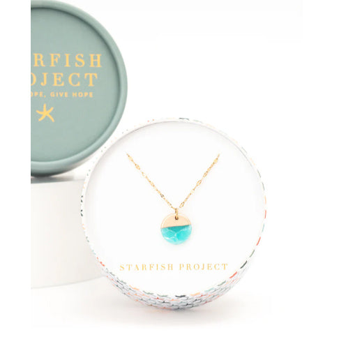Refresh Necklace in Aqua