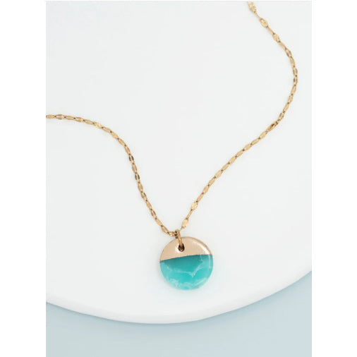 Refresh Necklace in Aqua
