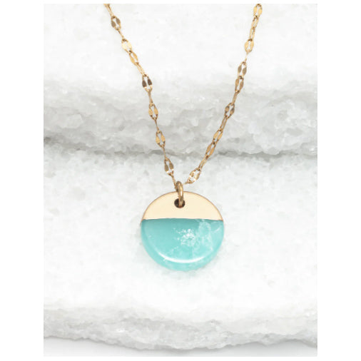 Refresh Necklace in Aqua