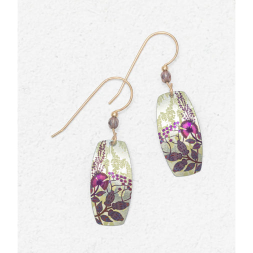 Holly Yashi - Falling Bloom Earrings, Sage
