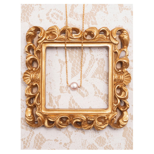 Holly Yashi -Marina Peal Necklace in Gold