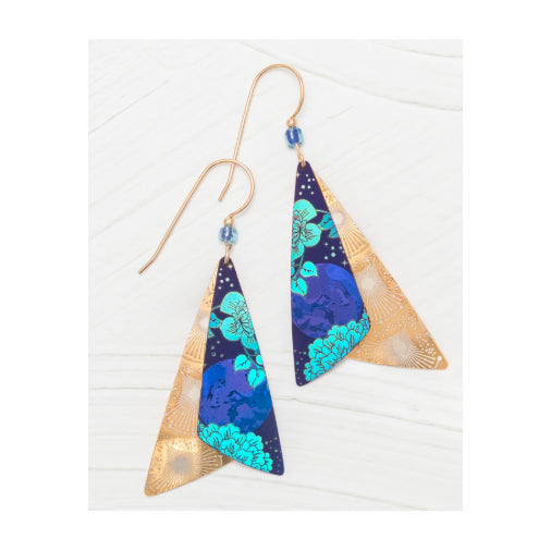 Holly Yashi - Caleen Earrings in Midnight Blue