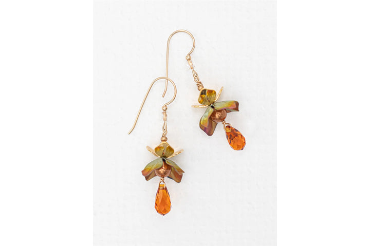 Holly Yashi - Karis Earrings Amber