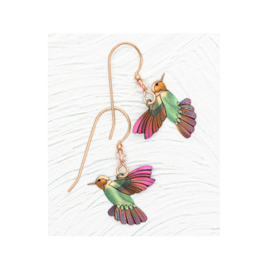Holly Yashi - Picaflor Earrings - Living Coral