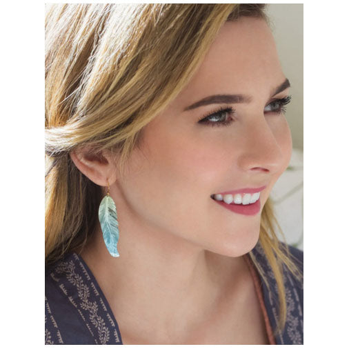 Holly Yashi Free Spirit Feather Earrings