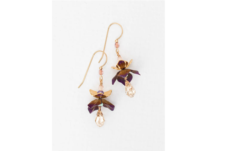 Holly Yashi - Karis Earrings Mulberry