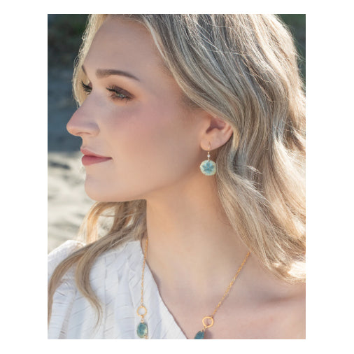 Holly Yashi -Sandra Earrings in Sage