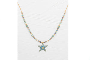 Holly Yashi - Seashore Blue Carmel Necklace
