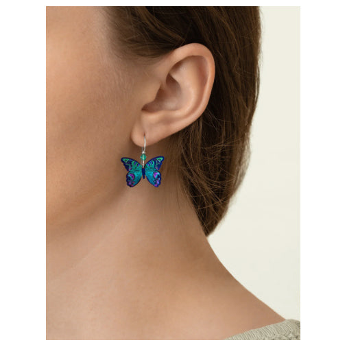 Holly Yashi Mariposa Butterfly Earrings - Calypso