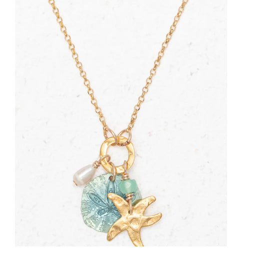 Holly Yashi - Sandra Necklace in Sage