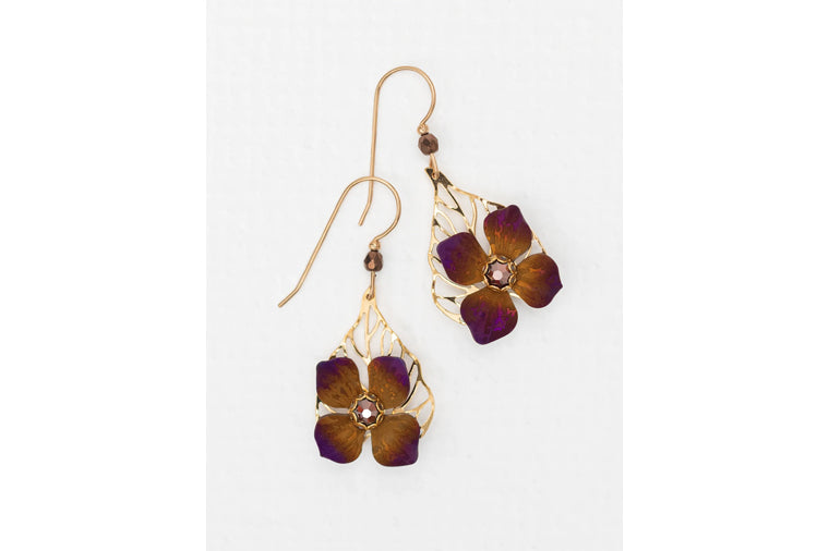 Holly Yashi - Seren Earrings Mulberry