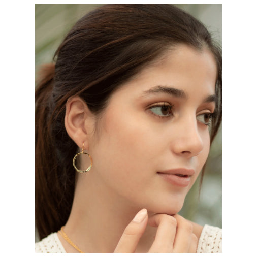 Holly Yashi - Connie Petite Hoop Earrings in Gold