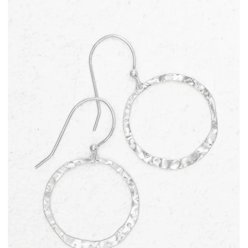 Holly Yashi - Connie Petite Hoop Earrings in Silver