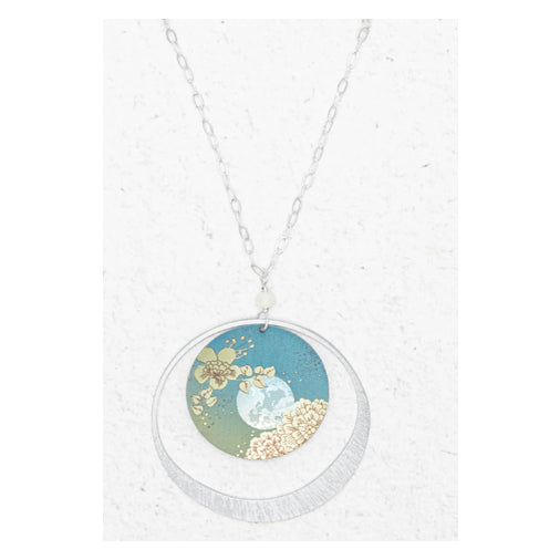 Holly Yashi - Luna Pendant Necklace in Celestial Sage